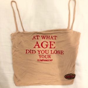 O-MIGHTY graphic tank top